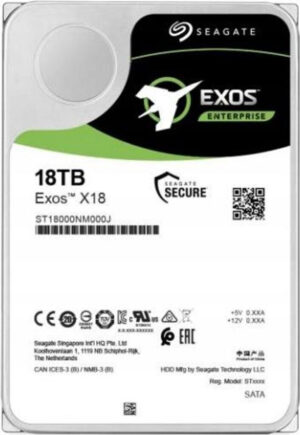 ST18000NM000J Seagate 18TB SATA 3.5" Server HDD