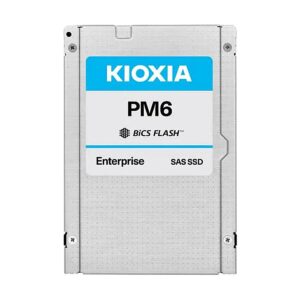 KPM6VRUG15T3 Kioxia 15.36TB SAS 2.5" Server SSD