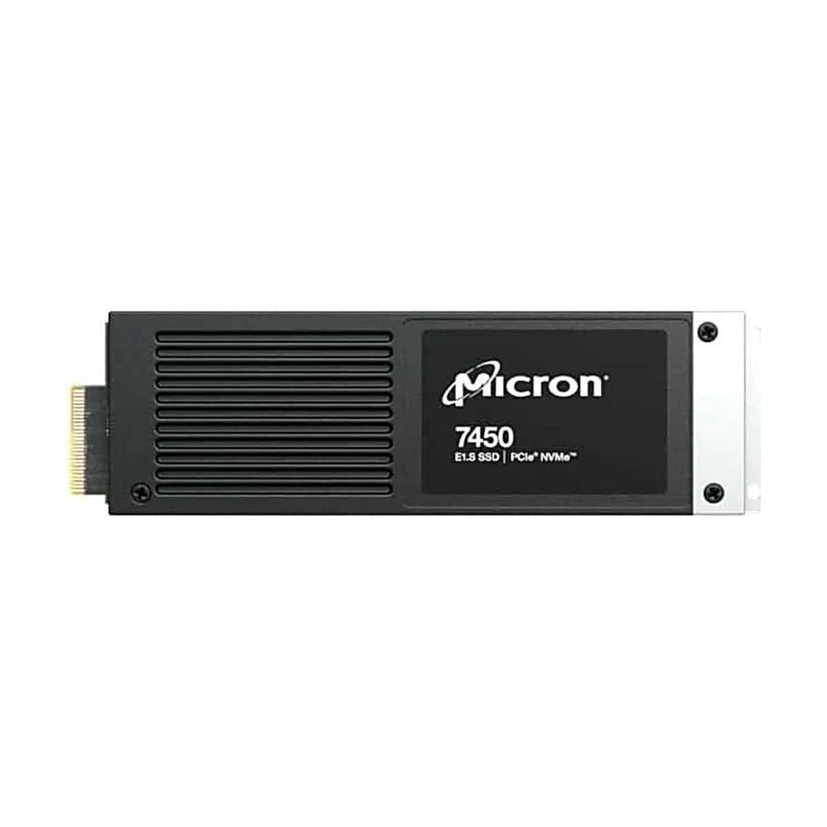 Micron MTFDKBZ7T6TFR-1BC1ZABYY 7.68TB NVMe E1.S Server SSD MTFDKBZ7T6TFR-1BC1ZABYY Micron 7.68TB NVMe E1.S Server SSD