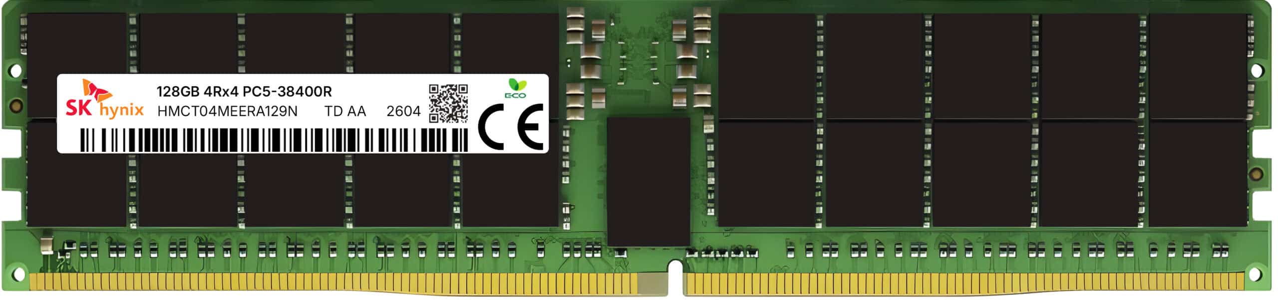 SK Hynix HMCT04MEERA129N 128GB DDR5-4800 ECC RDIMM - Server Memory HMCT04MEERA129N SK Hynix 128GB DDR5-4800 ECC RDIMM Server Memory
